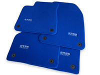 Blue Floor Mats for Audi A4 - B8 Sedan (2008-2015) | ER56 Design - AutoWin