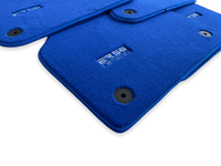 Blue Floor Mats for Audi A8 D5 Long (2017-2023) | ER56 Design - AutoWin