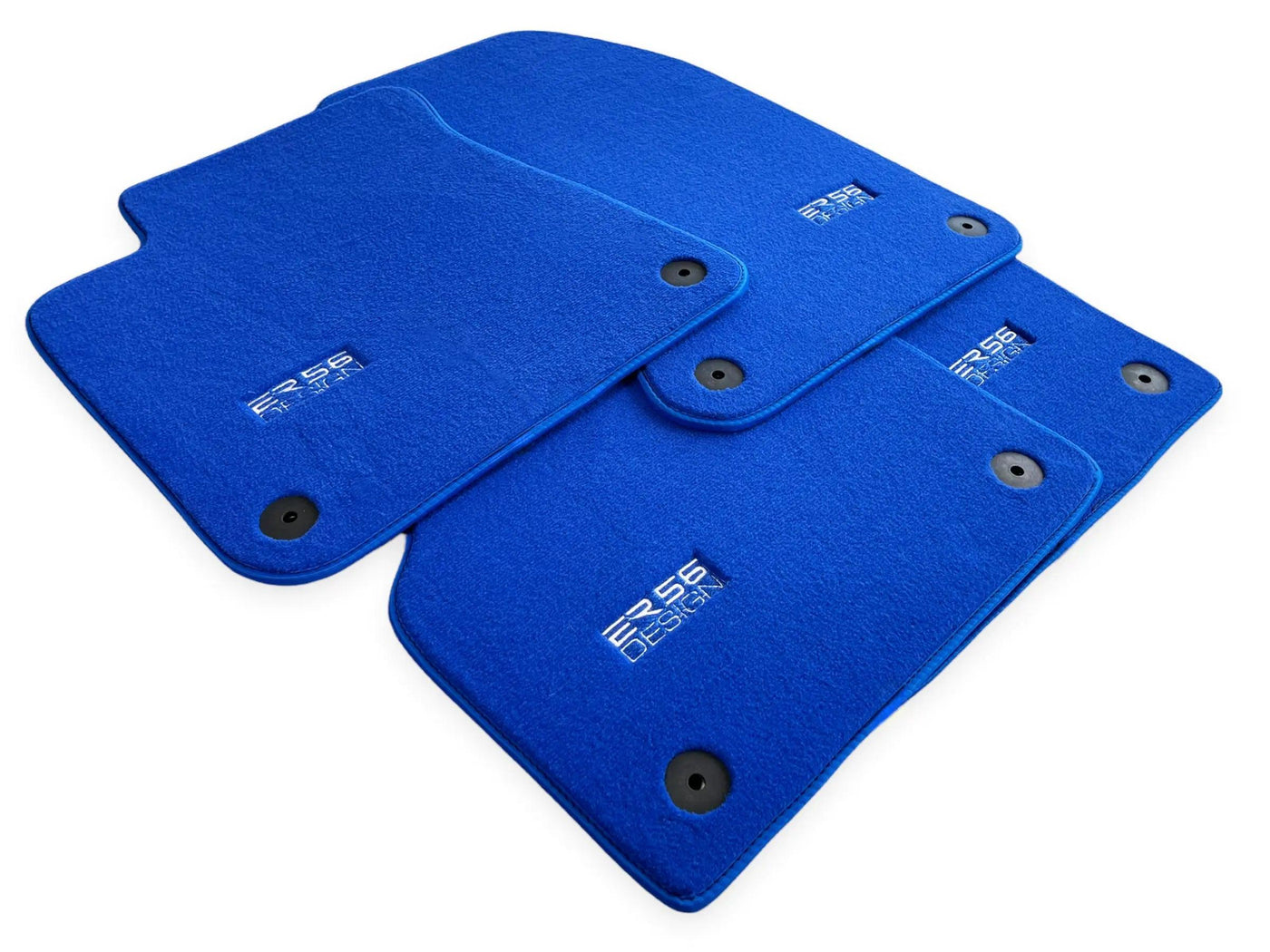 Blue Floor Mats for Audi Q3 F3 (2018-2024) | ER56 Design - AutoWin