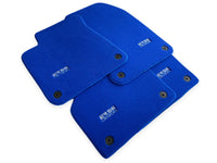 Blue Floor Mats for Audi Q4 E-tron (2021-2024) | ER56 Design - AutoWin