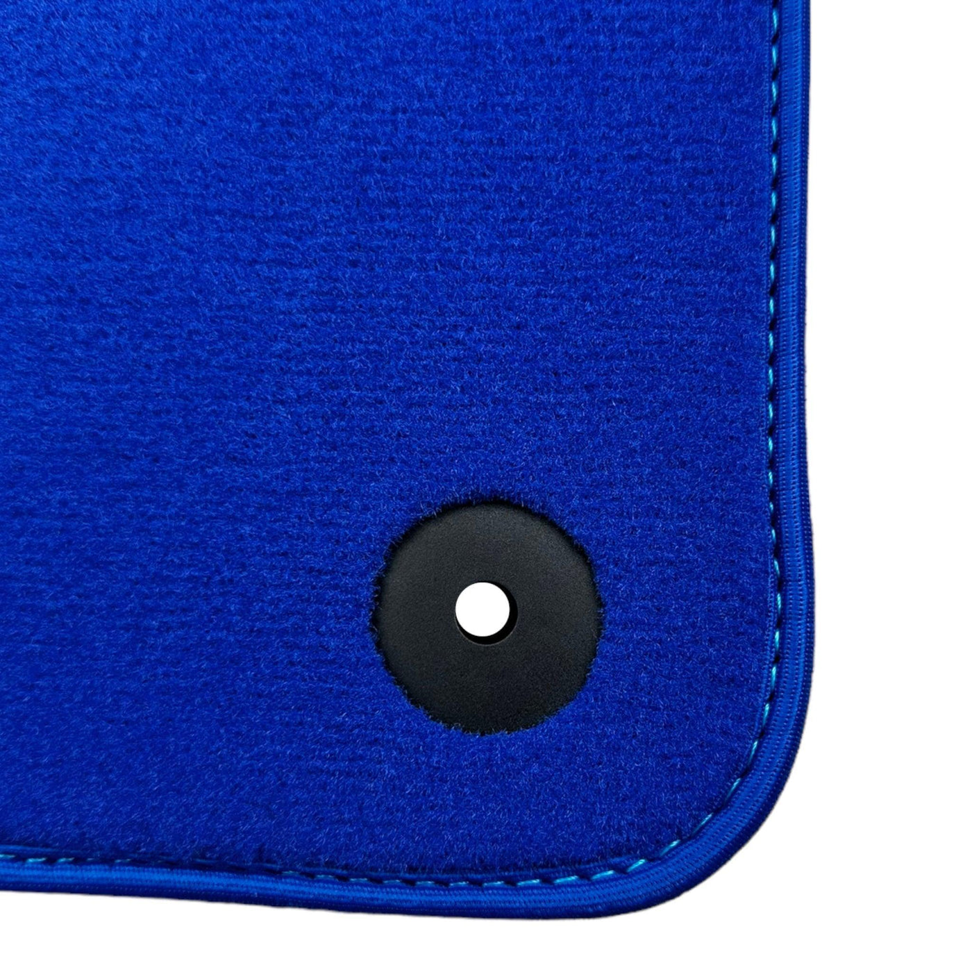 Blue Floor Mats For Bentley Flying Spur (2005-2013) with Alcantara Leather - AutoWin