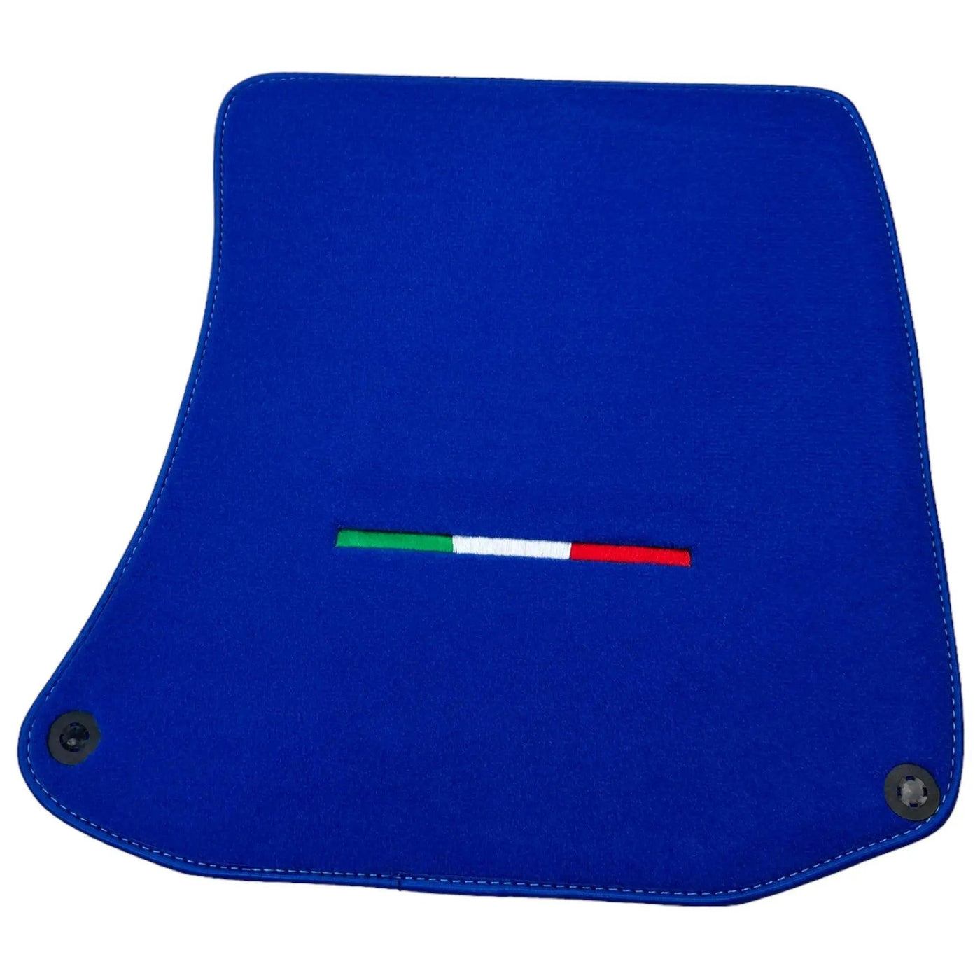 Blue Floor Mats For Ferrari Roma (2021-2024) Italian Edition - AutoWin