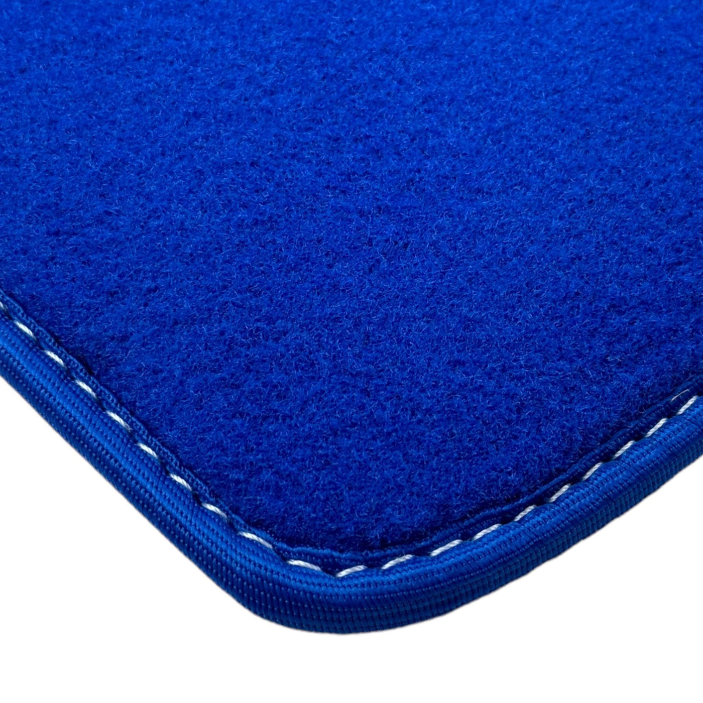 Blue Floor Mats for Lamborghini Diablo (1990-2001) with Purple Leather - AutoWin