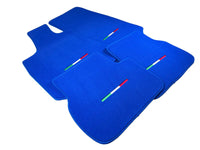 Blue Floor Mats For Maserati Coupé (2001-2007) Italy Edition - AutoWin