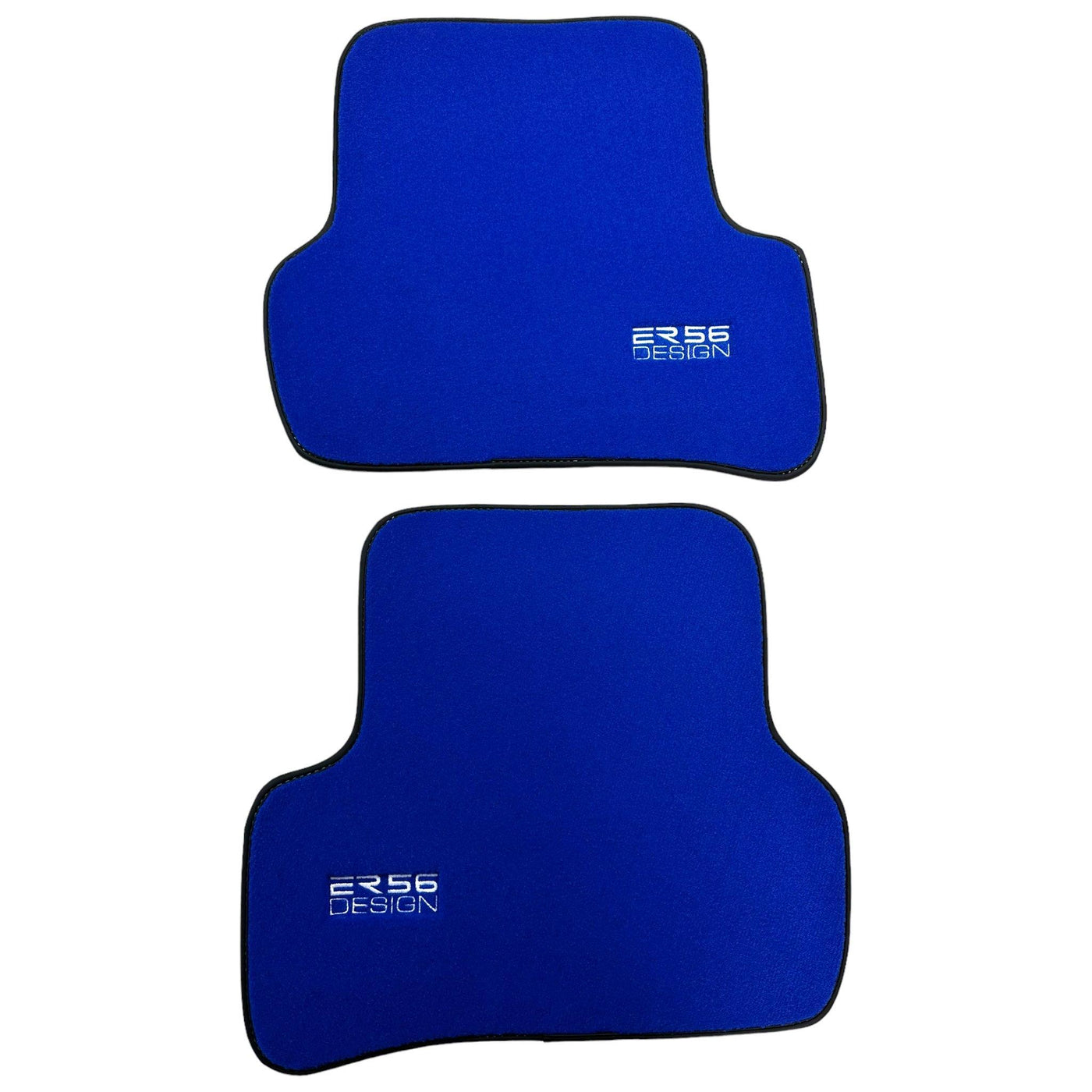 Blue Floor Mats For Mercedes-Benz C-Class W204 (2007-2014) - AutoWin
