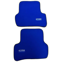 Blue Floor Mats For Mercedes-Benz C-Class W204 (2007-2014) - AutoWin