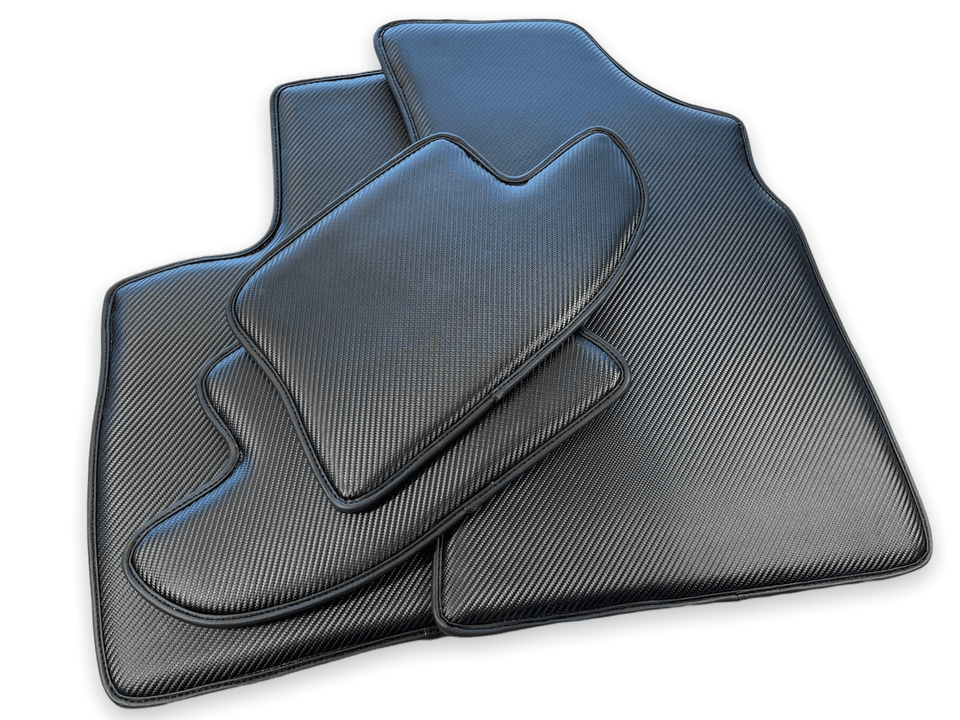 Carbon Fiber Floor Mats For Bentley Continental GT 2003–2011 - AutoWin