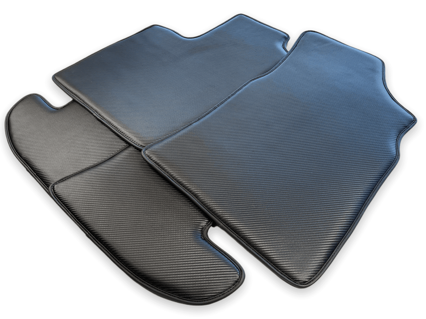Carbon Fiber Floor Mats For Bentley Continental GT (2011–2018) - AutoWin