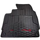 Carbon Fiber Floor Mats for Lamborghini Urus with Red Stitching - AutoWin