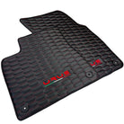 Carbon Fiber Floor Mats for Lamborghini Urus with Red Stitching - AutoWin