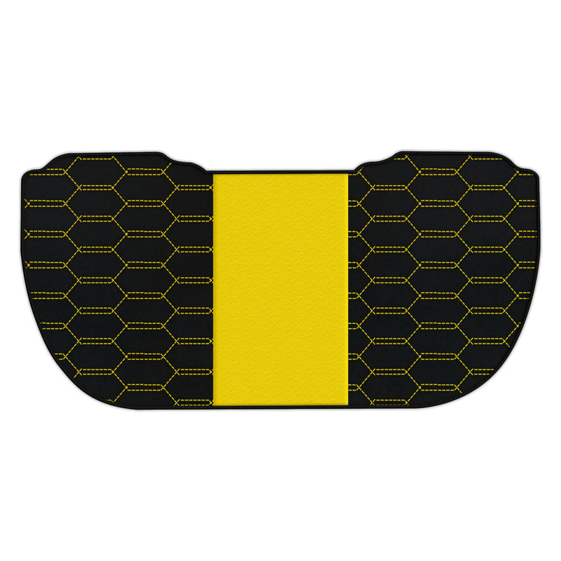 Tapis de coffre en cuir sur mesure avec motif hexagonal entrelacé pour SF90 Stradale (2019-2024)