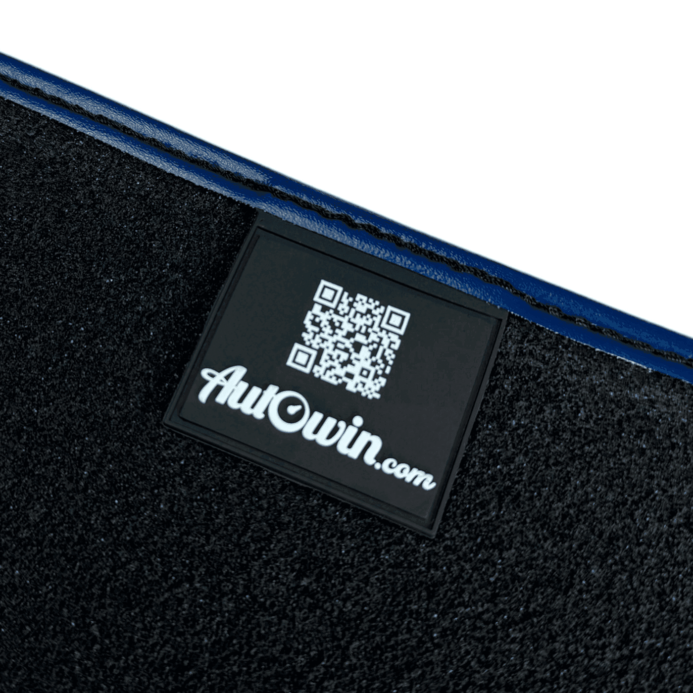 Dark Blue Floor Mats for Porsche 718 Boxster (2016-2023) with Leather - AutoWin