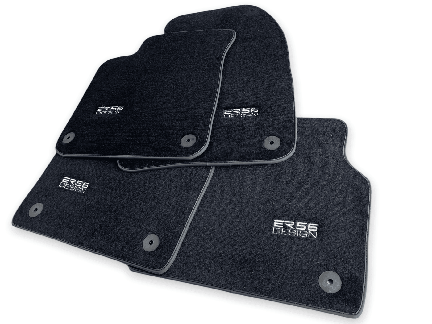 Floor Mats for Audi A6 - C5 Sedan (1997-2002) ER56 Design - AutoWin