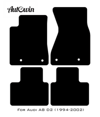 Floor Mats for Audi A8 D2 (1994-2002) ER56 Design - AutoWin