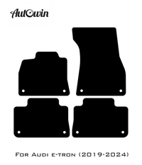 Floor Mats for Audi e-tron (2019-2024) ER56 Design - AutoWin