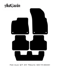Floor Mats for Audi Q7 4M (2019-2023) ER56 Design - AutoWin