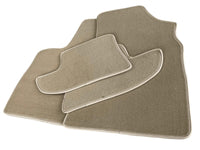 Floor Mats For Bentley Continental GTC (2006–2011) Beige - AutoWin