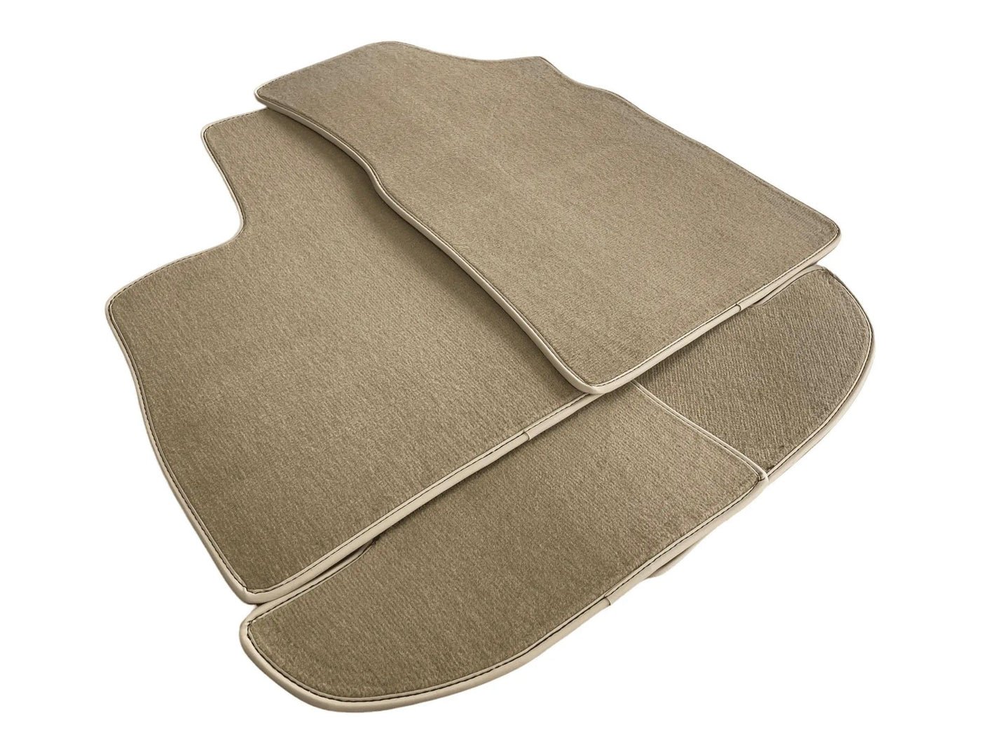Floor Mats For Bentley Continental GTC (2006–2011) Beige - AutoWin