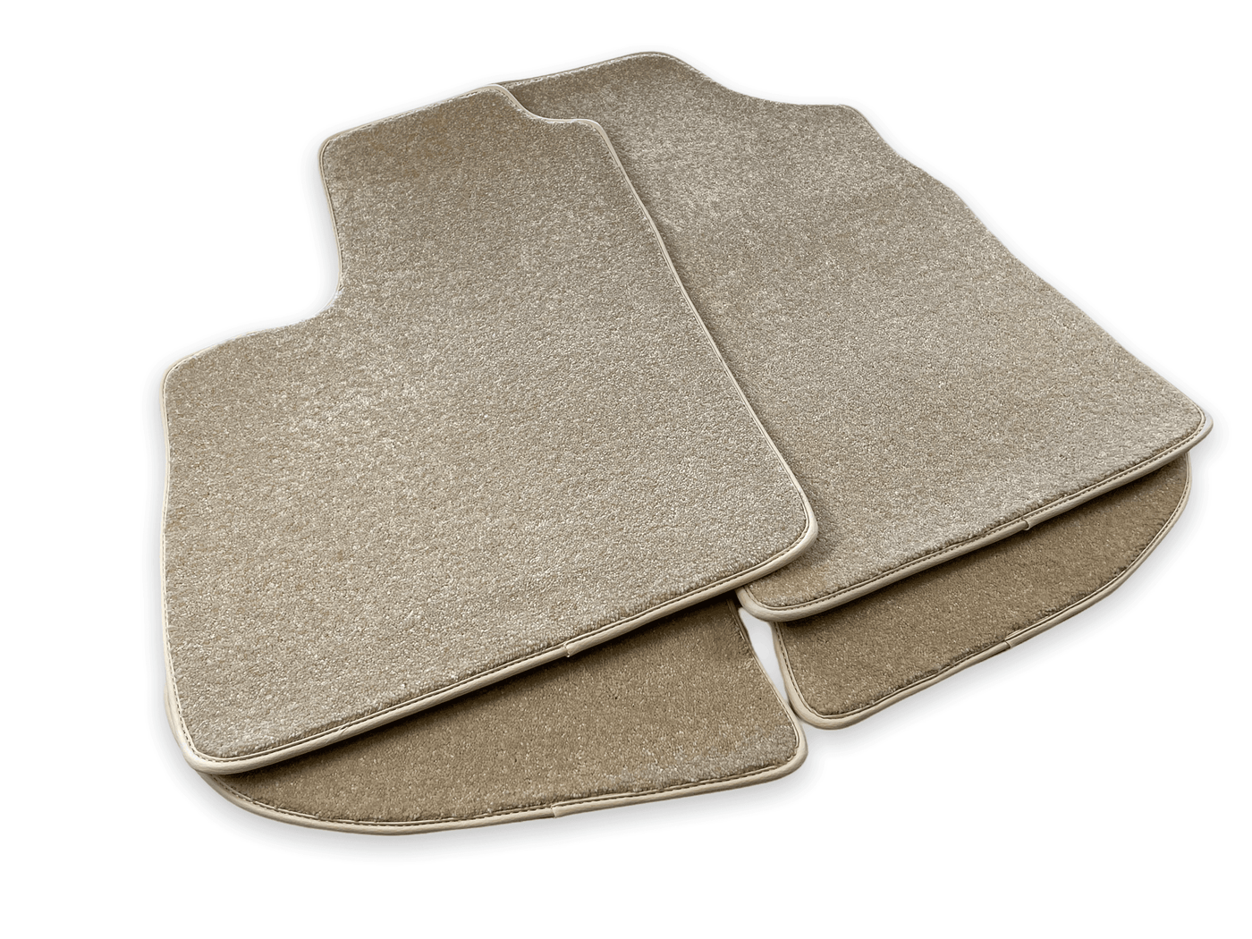 Floor Mats For Bentley Continental GTC (2006–2011) Beige Luxury Quality - AutoWin