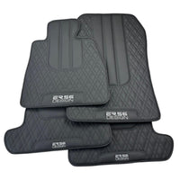 Floor Mats For BMW M8 F92 2-door Coupe Black Leather Er56 Design - AutoWin