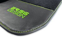 Floor Mats For BMW Z4 Series E86 Coupe (2003-2008) Carbon Leather Er56 Design - AutoWin