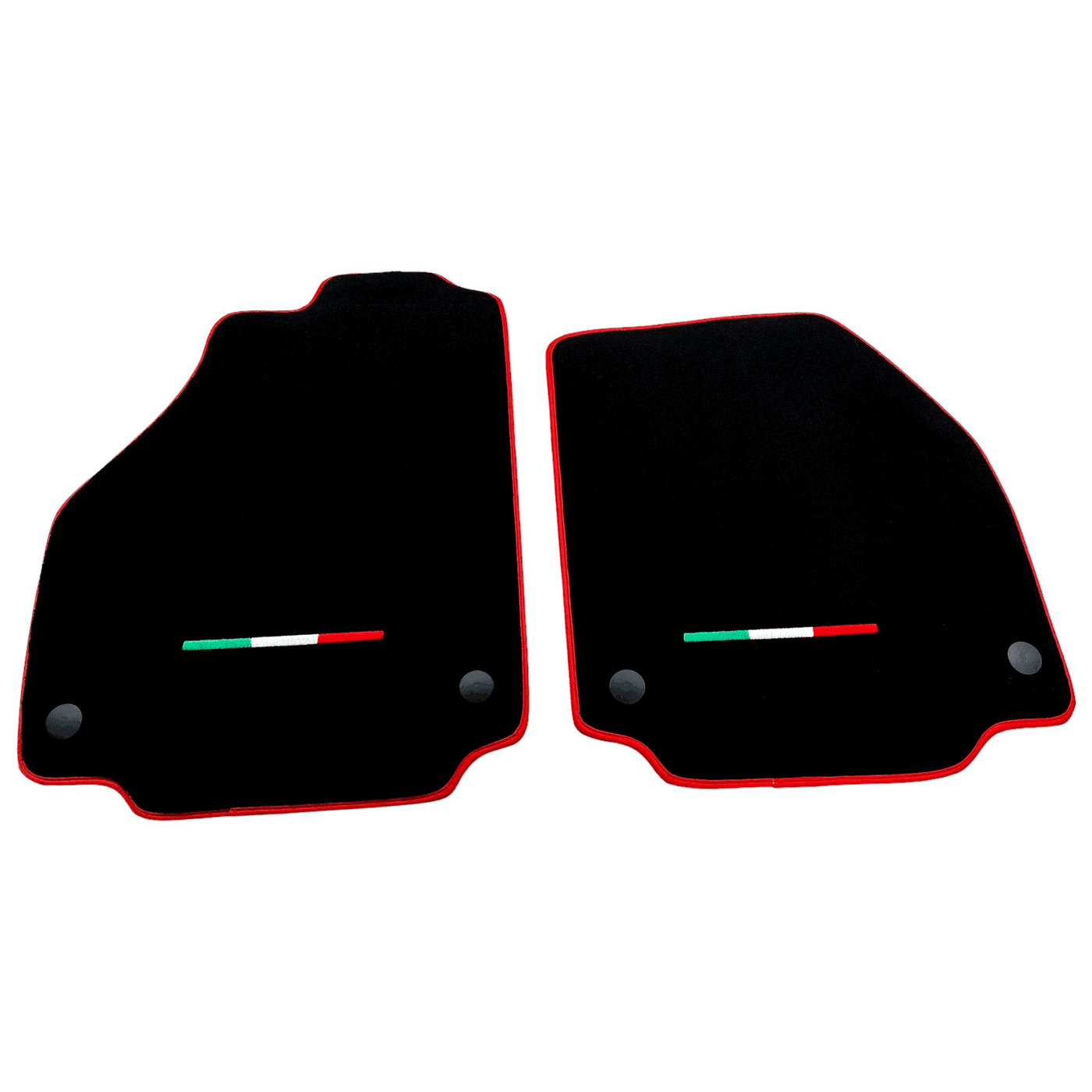 Floor Mats For Ferrari 488 Pista Spider (2019-2021) - Red Trim - AutoWin