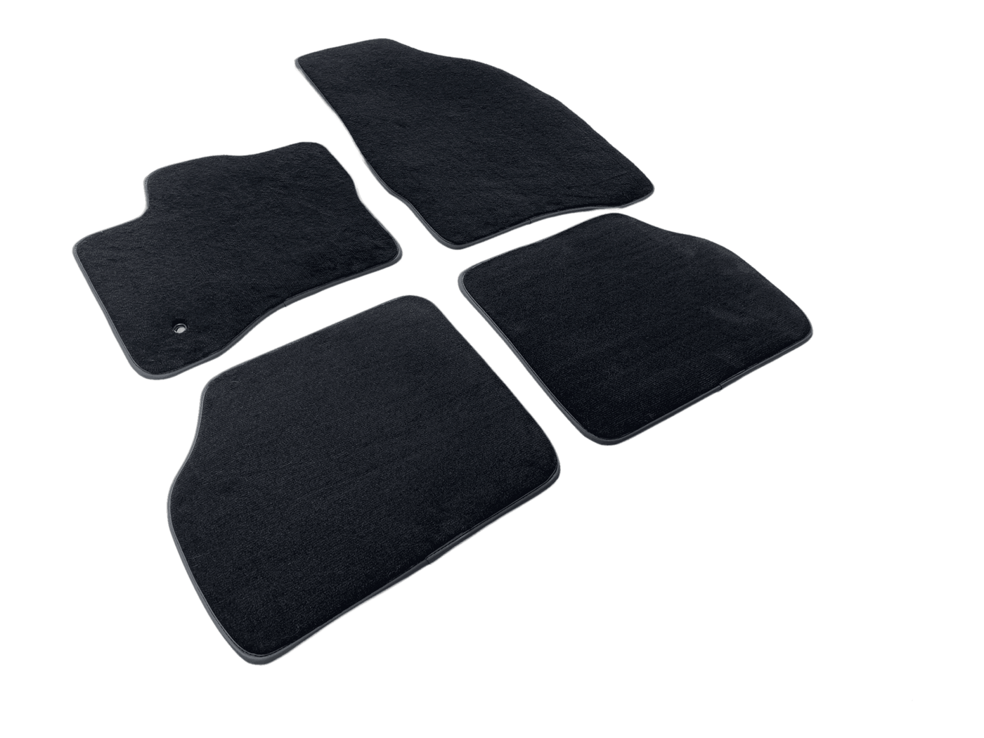 Floor Mats for Lincoln Continental (1959-2002) Sedan Black Tailored Carpets - AutoWin