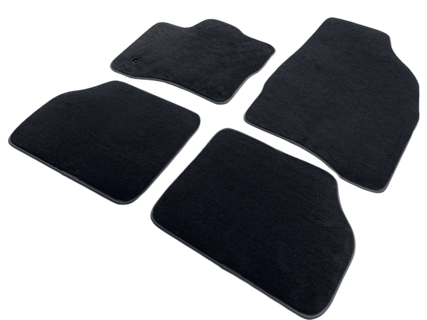 Floor Mats for Lincoln Town Car (1980-2011) Black Tailored Carpets - AutoWin
