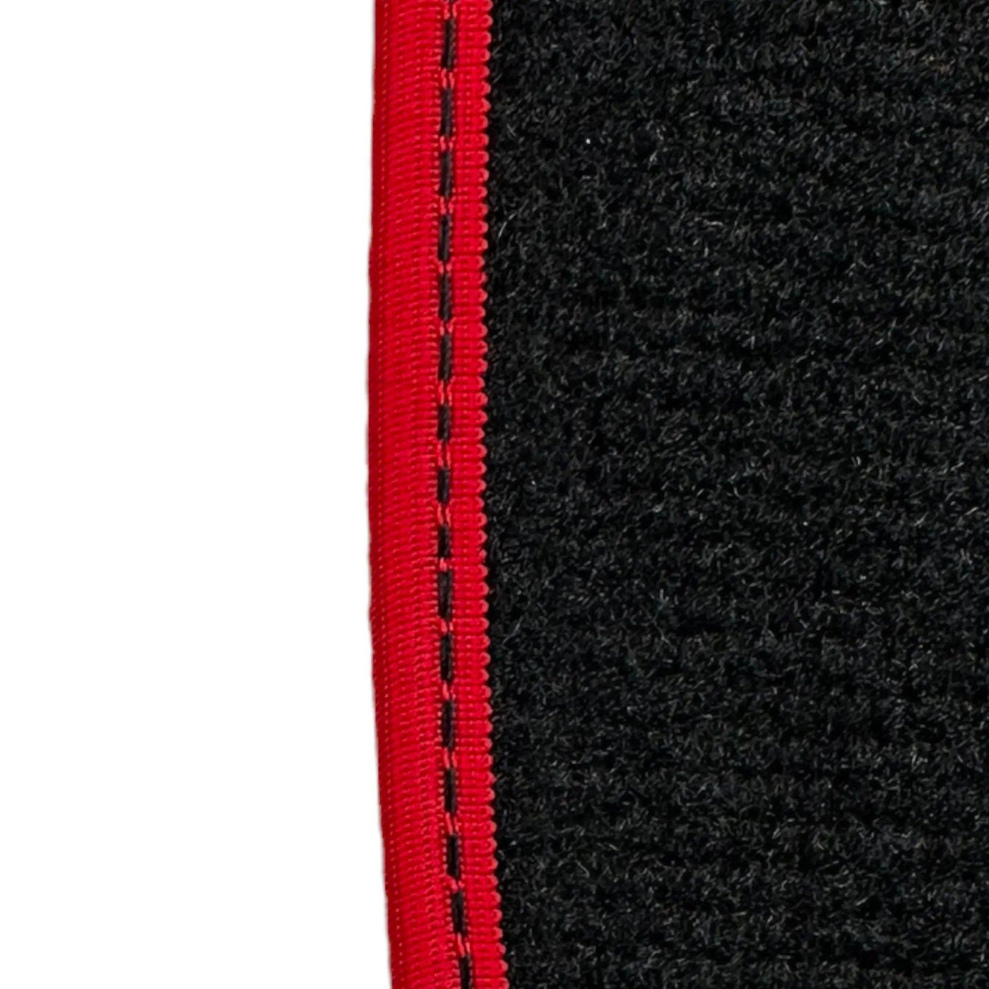 Floor Mats For Mercedes-Benz C Class W205 2014-2021 ER56 Design with Red Trim - AutoWin