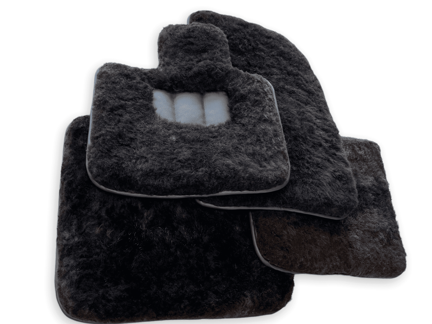 Genuine Sheepskin Floor Mats Rolls Royce Spectre (2023-2024) Er56 Design Brand - AutoWin