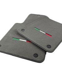 Gray Floor Mats For Ferrari 612 Scaglietti 2005-2011 Italian Edition - AutoWin