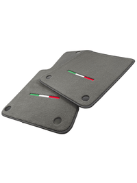 Gray Floor Mats For Ferrari 612 Scaglietti 2005-2011 Italian Edition - AutoWin
