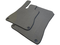 Gray Floor Mats For Mercedes-Benz R129 (1989-2001) Black Trim - AutoWin