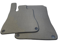 Gray Floor Mats For Mercedes-Benz R170 (1996-1998) Black Trim - AutoWin