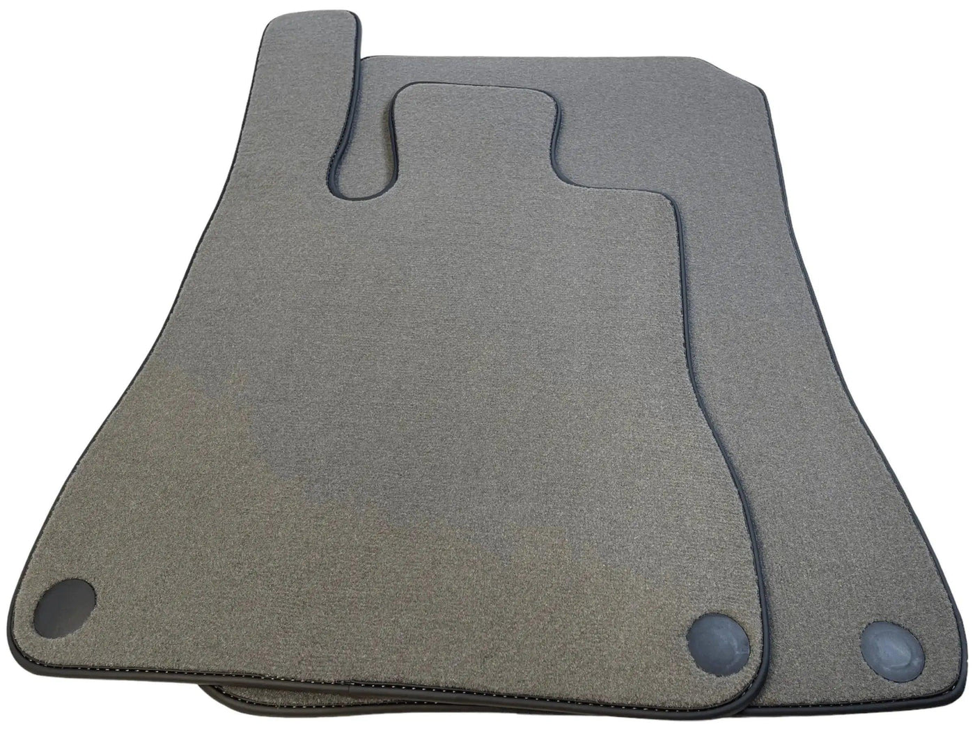 Gray Floor Mats For Mercedes-Benz R171 (2004-2011) Black Trim - AutoWin