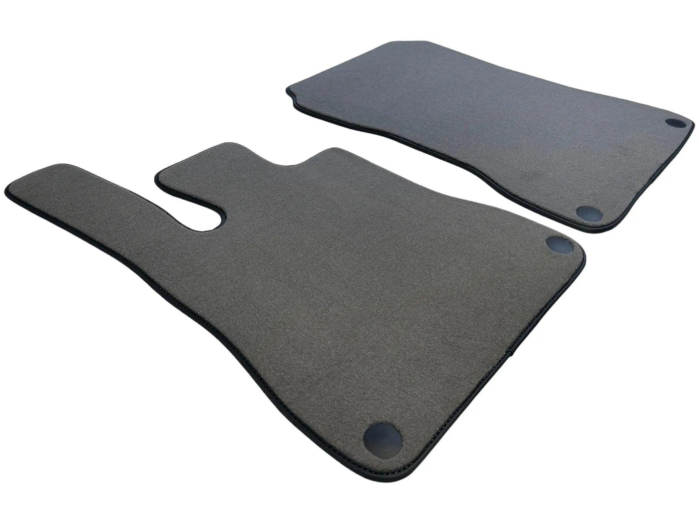 Gray Floor Mats For Mercedes-Benz R171 (2004-2011) Black Trim - AutoWin