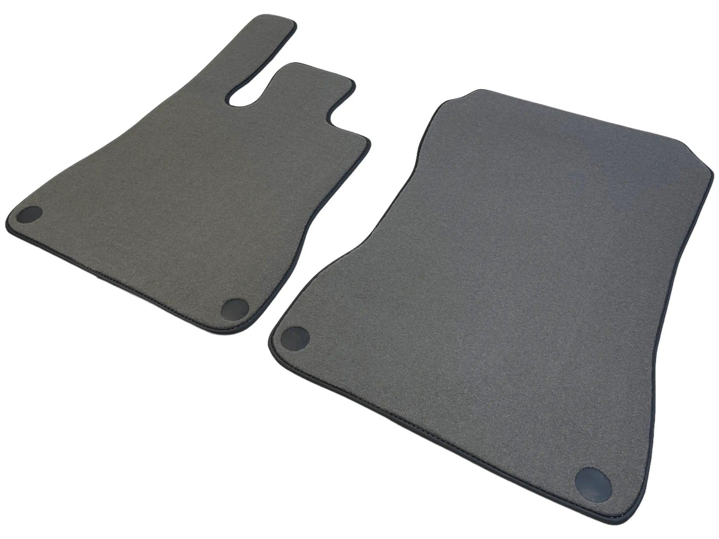 Gray Floor Mats For Mercedes-Benz SLC R172 (2016-2023) Black Trim - AutoWin
