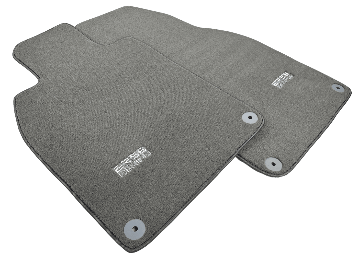 Gray Floor Mats for Porsche 718 Cayman (2017-2023) | Er56 Design - AutoWin