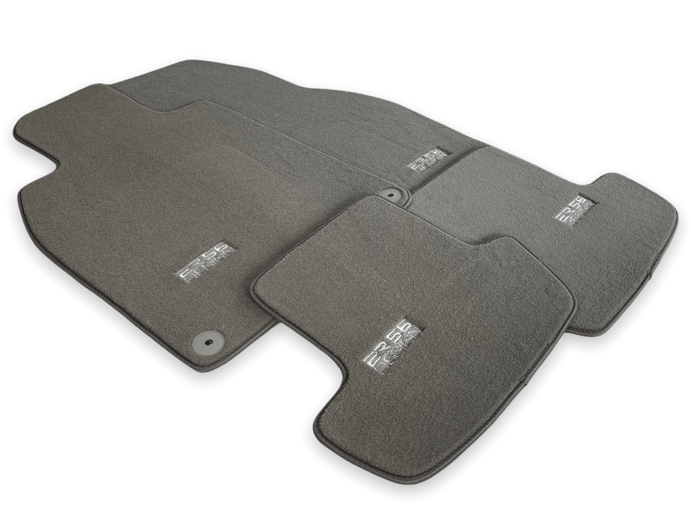 Gray Floor Mats for Porsche Panamera (2017-2023) | ER56 Design - AutoWin