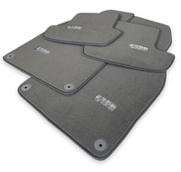 Gray Floor Mats for Porsche Taycan (2019-2023) | ER56 Design - AutoWin