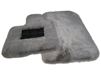Gray Sheepskin Floor Mats For Bentley Flying Spur (2005-2013) Er56 Design Brand - AutoWin