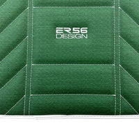 Green Leather Floor Mats For Rolls Royce Black Badge Phantom 2003–2016 - AutoWin
