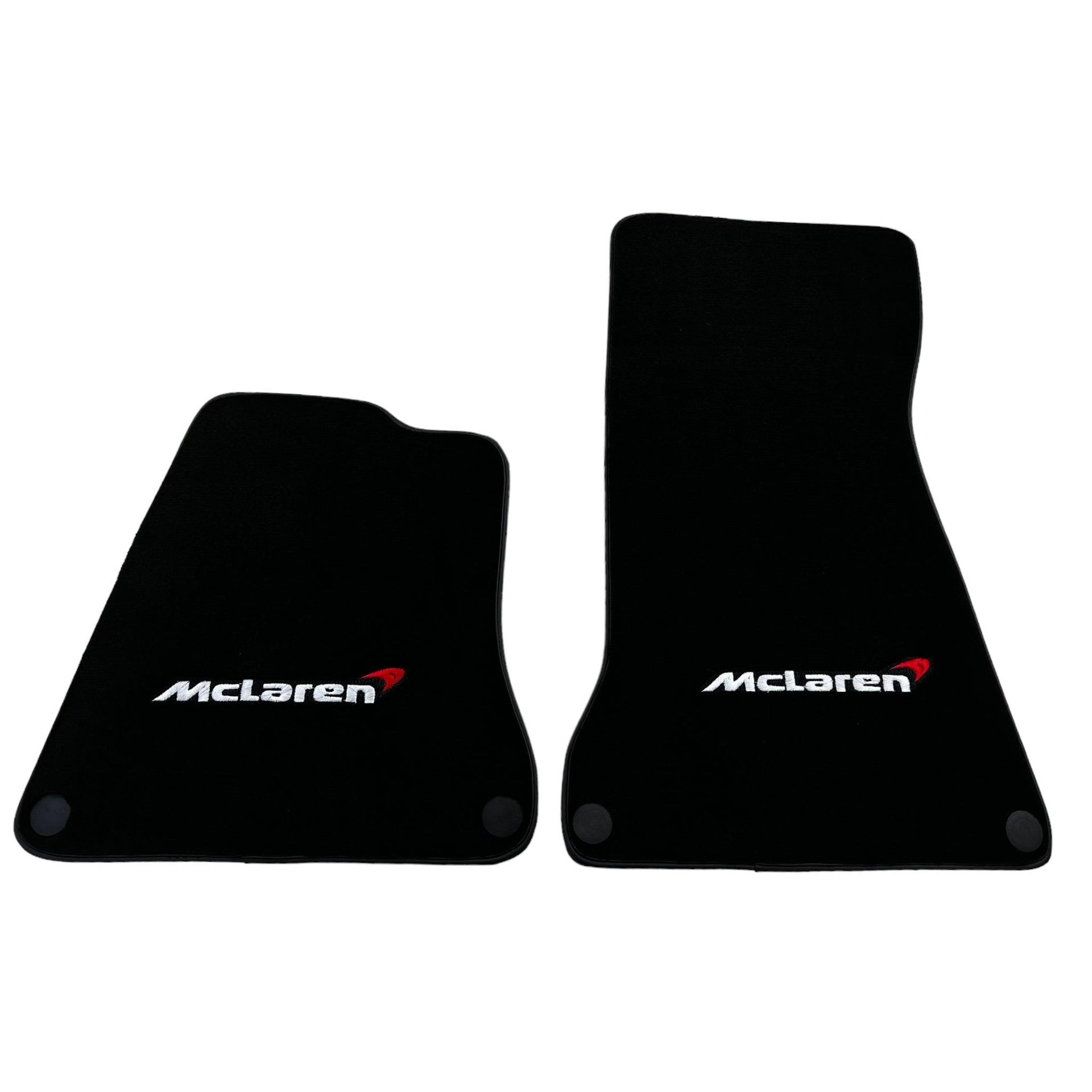 Black Floor Mats For McLaren 650S - AutoWin