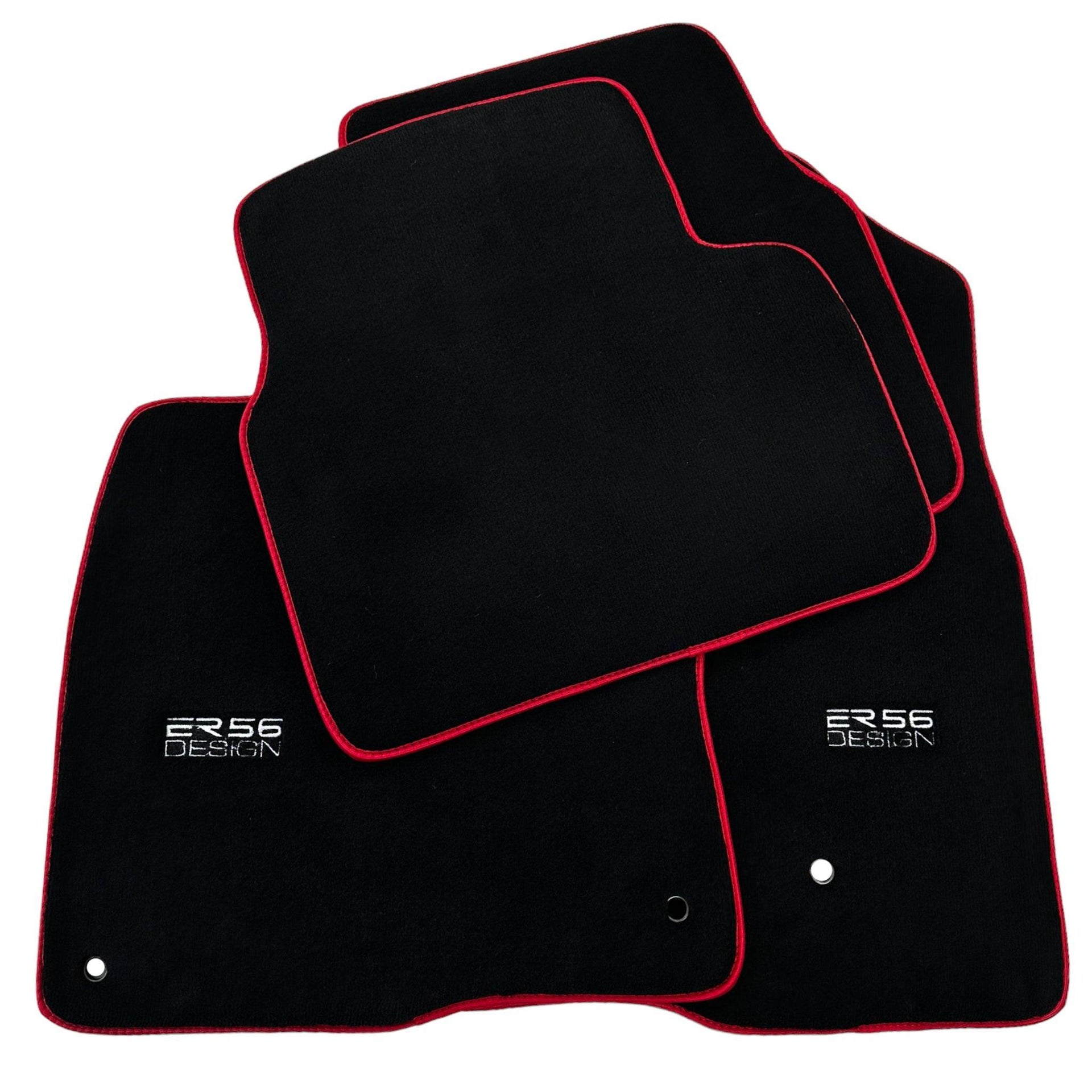 Black Floor Mats For Honda Civic X 5D (2017-Present) - AutoWin