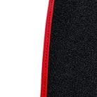 Black Floor Mats For Ferrari F355 1994-1999 With Alcantara Leather - AutoWin