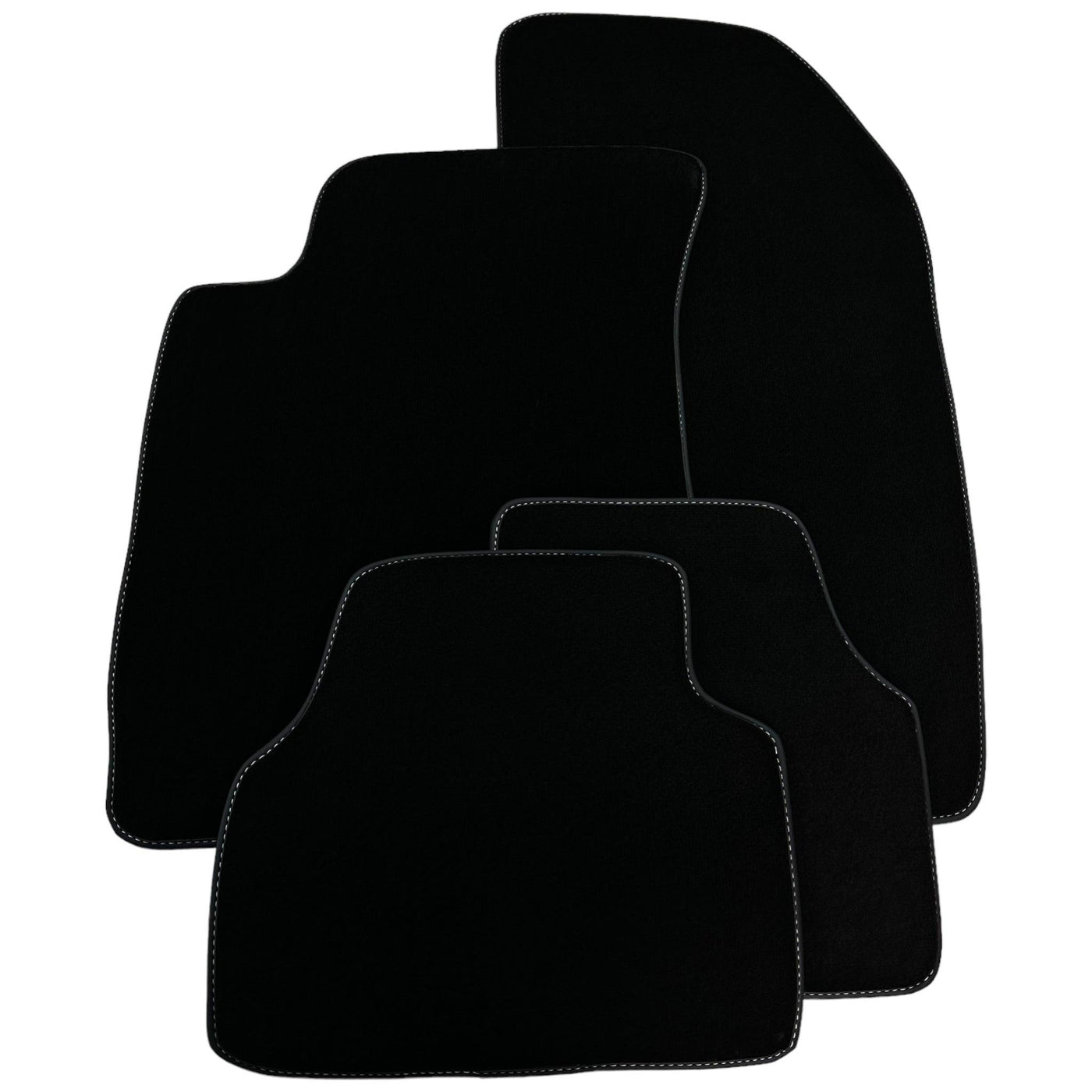 Black Floor Mats for Alfa Romeo 159 5-door Wagon (2006-2011) - AutoWin
