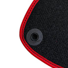 Black Floor Mats For Mercedes Benz C-Class W203 (2000-2007) ER56 Design - AutoWin