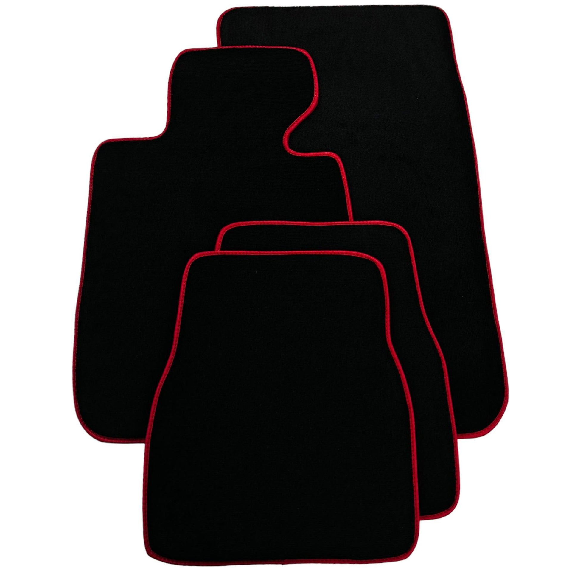 Black Floor Mats for BMW 3 Series E30 2-doors Coupe (1982–1994) - AutoWin