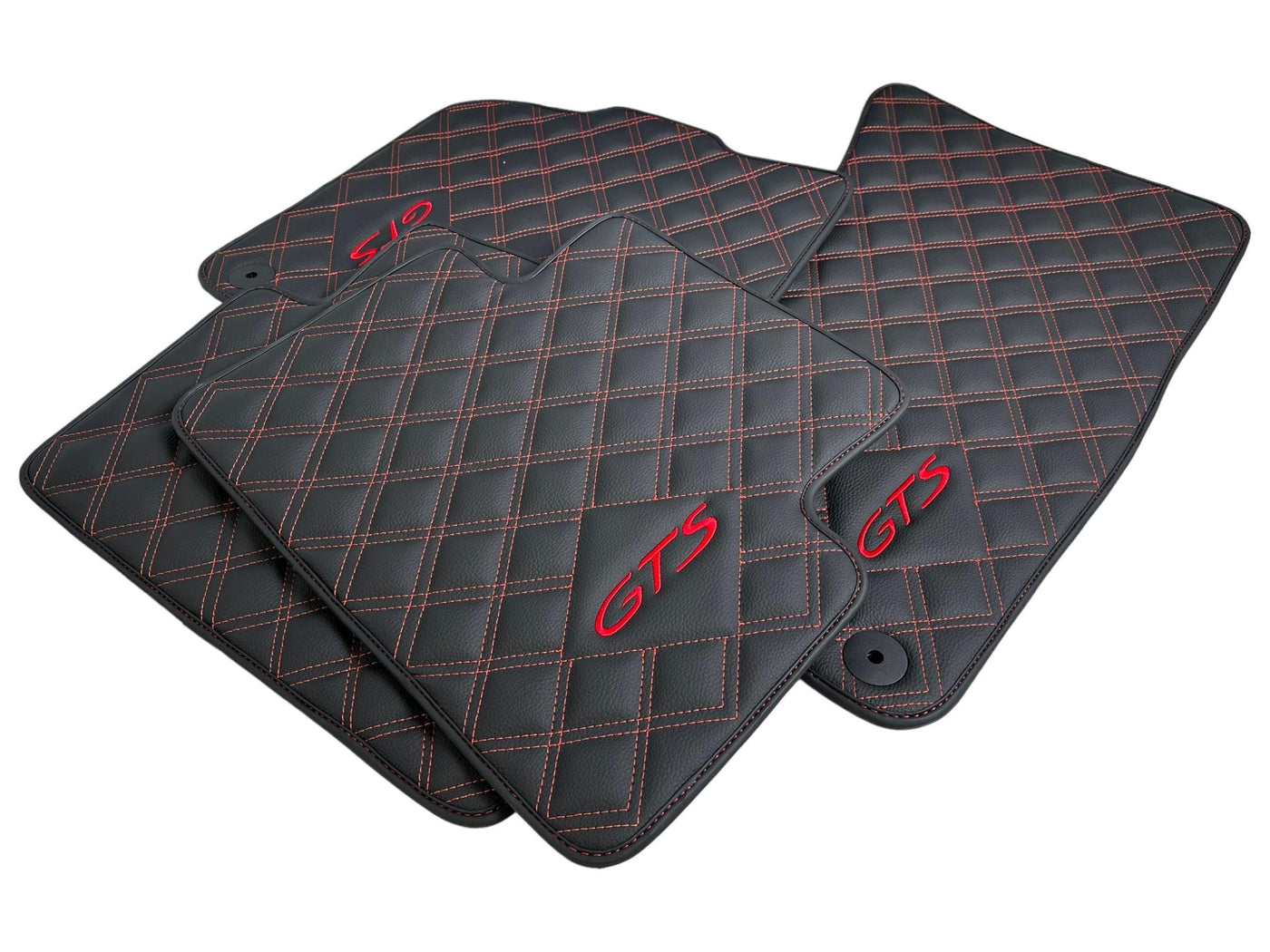 Leather Floor Mats for Porsche 911 - 991 GTS (2012-2019) - AutoWin