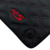 Leather Floor Mats For Porsche Panamera 4S 971 (2017-2023) - AutoWin